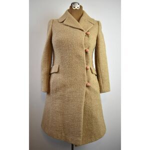 Vintage 1950s / 1960s Conrad & Chandler Tan Long Coat